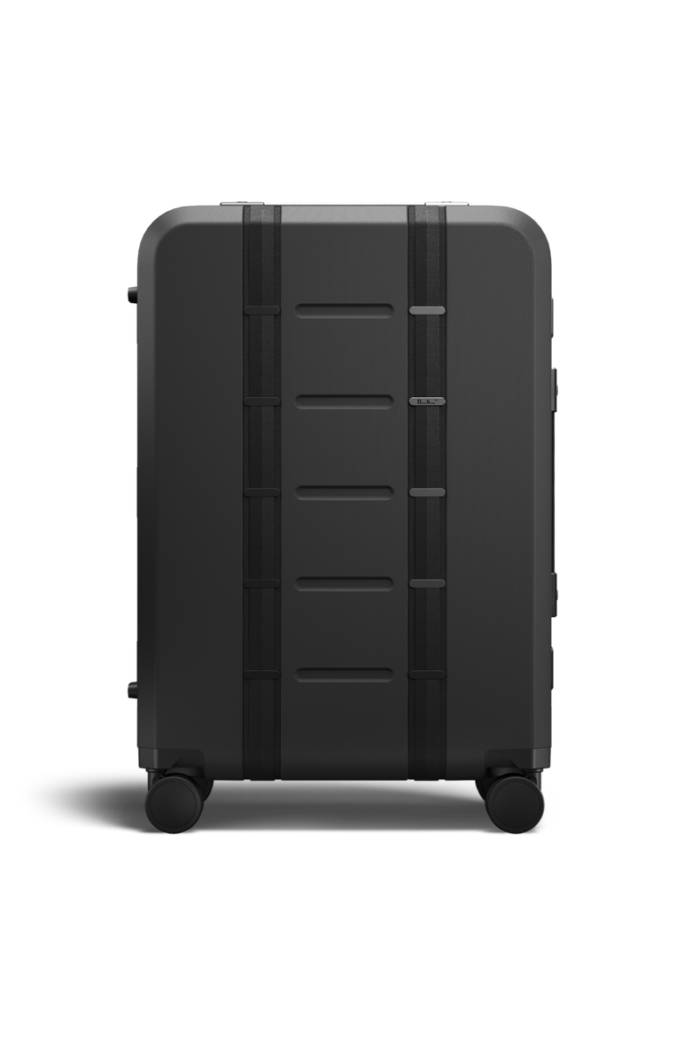 Ramverk Pro Hardside 25 Inch Checked Luggage Spinner with Buckle Closure, Alternate, color, Black Out