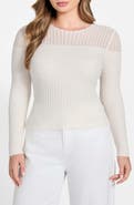 GUESS Rowena Rib Chenille Sweater