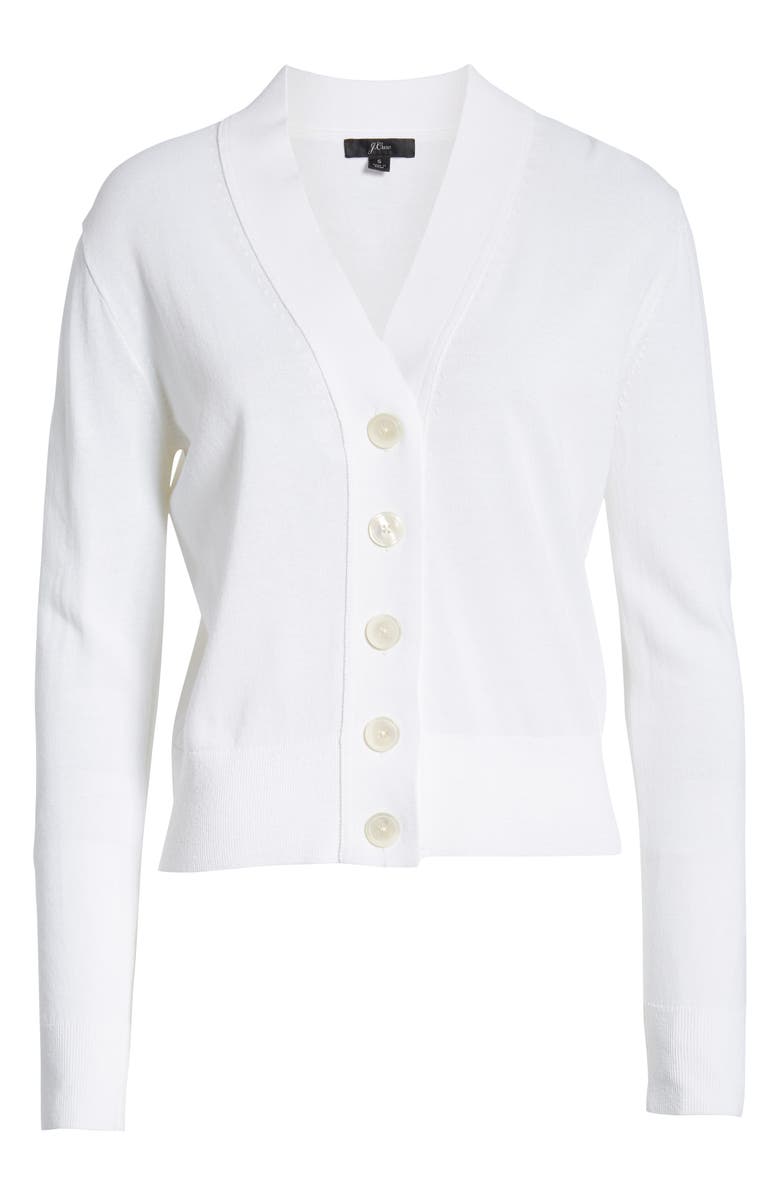 J.Crew Lightweight Crop Cardigan, Alternate, color, 