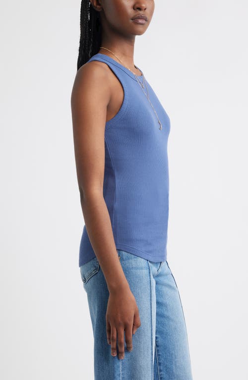 TREASURE & BOND TREASURE & BOND POINTELLE RIB CREWNECK TANK