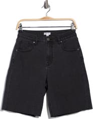 Vigoss Denim Cuff Off Bermuda Shorts