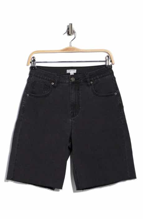 Vigoss Denim Cuff Off Bermuda Shorts