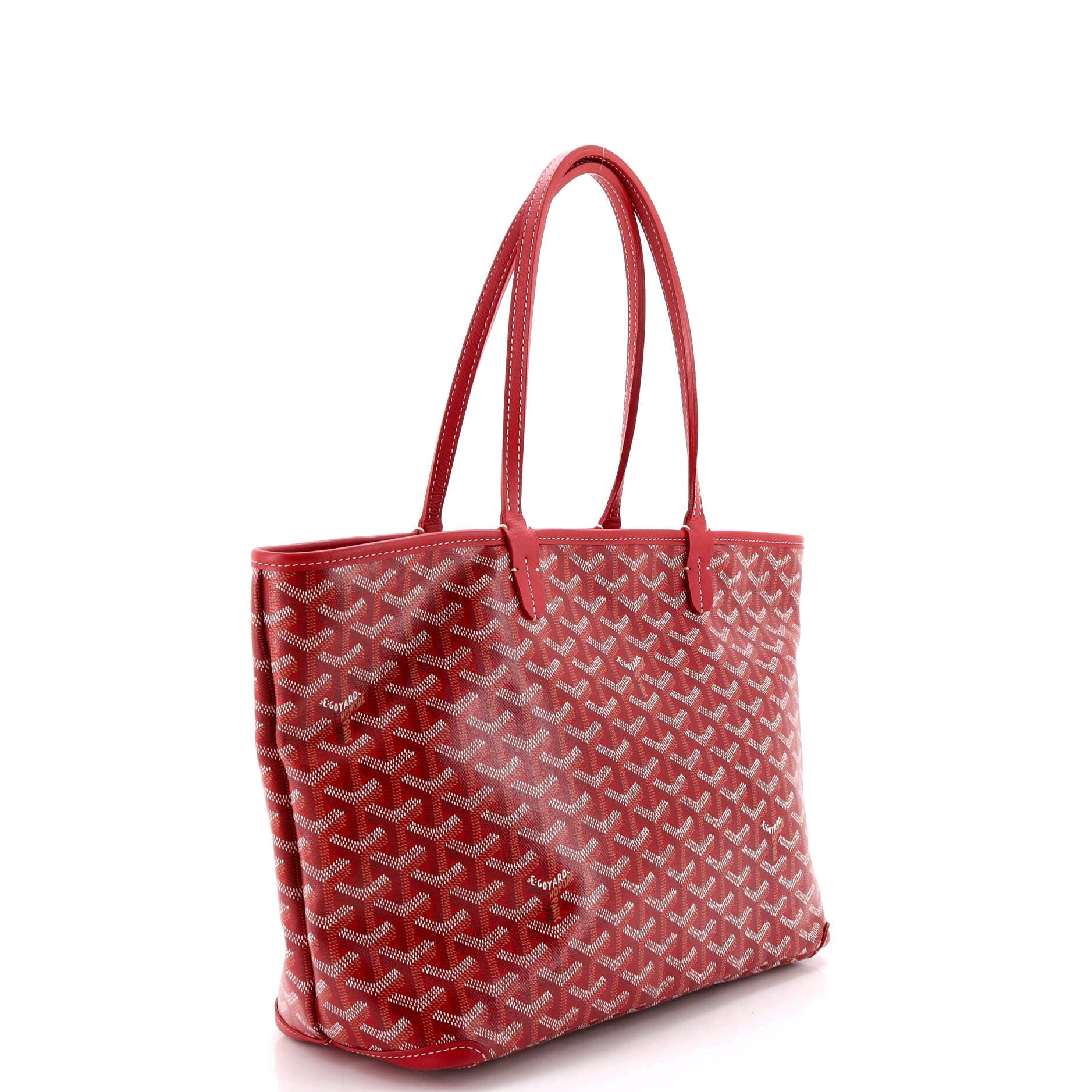 Artois Tote Coated Canvas PM, Alternate, color, Red