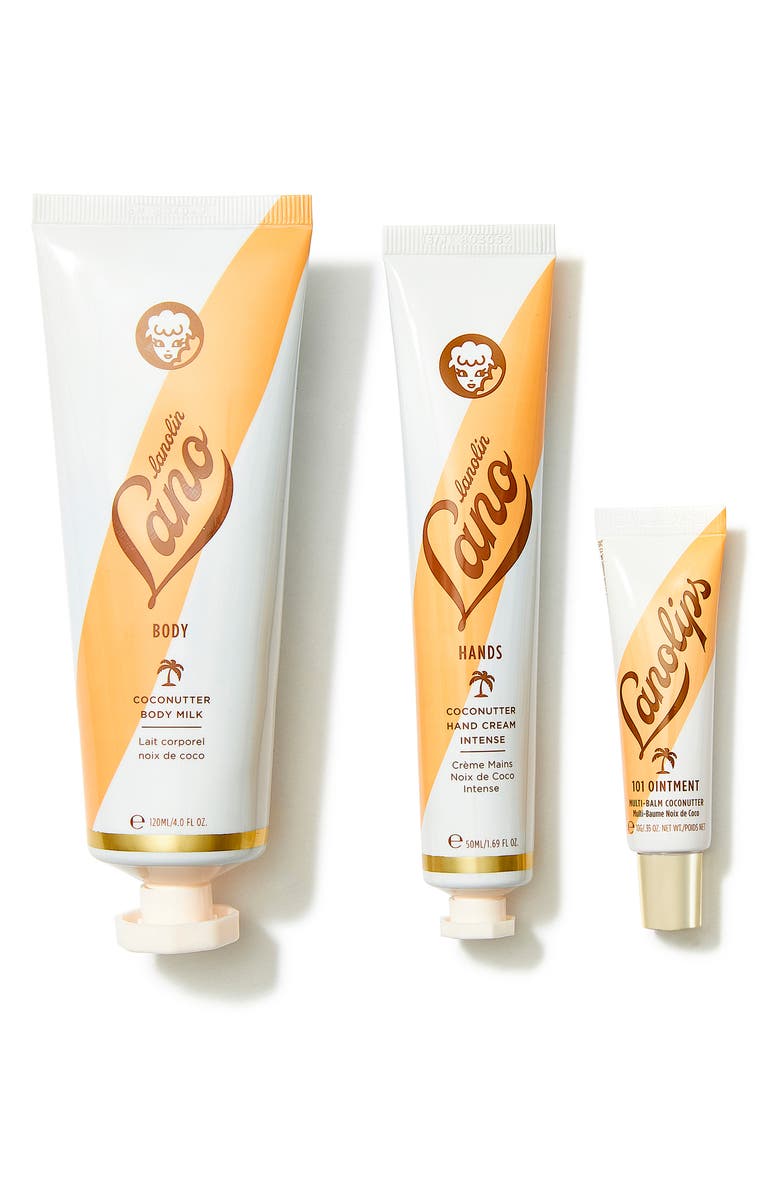 Lanolips Lano Coconutter Trio, Main, color, 
