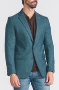 CRICKETEER Check Print Wool Blend Sport Coat