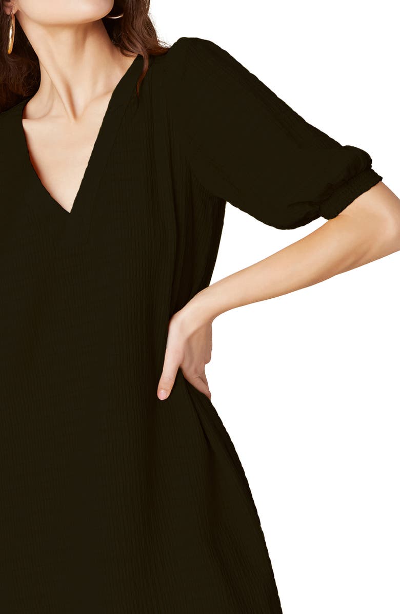 BB Dakota by Steve Madden BB Dakota Fields of Gold Shift Dress, Alternate, color, 