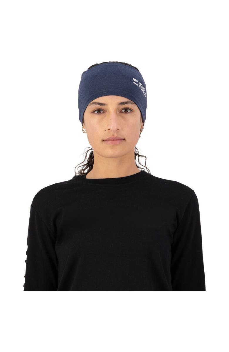 Mons Royale Haines Merino Headband, Alternate, color, Midnight