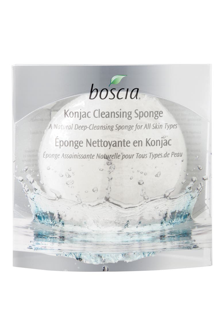 Konjac Cleansing Sponge, Alternate, color, NO COLOR