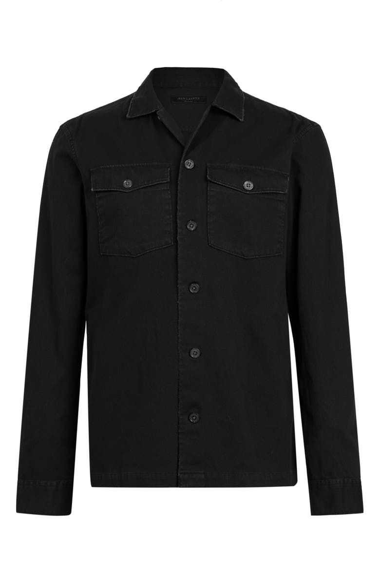AllSaints Spotter Button-Up Shirt Jacket, Alternate, color,