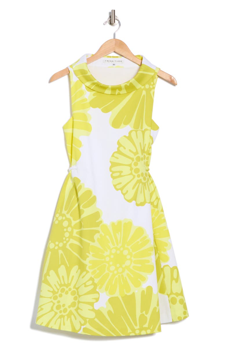Trina Turk Thoreau Floral Fit & Flare Dress, Alternate, color, 