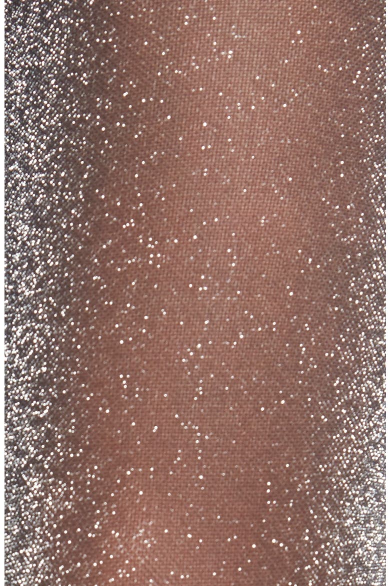 Metallic Tights, Alternate, color, SILVER