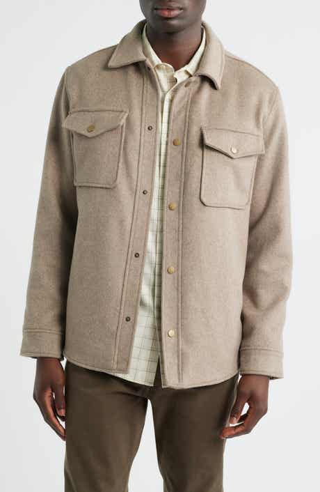 Nordstrom Wool Blend Shirt Jacket