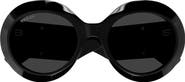 Gucci 54mm Round Sunglasses