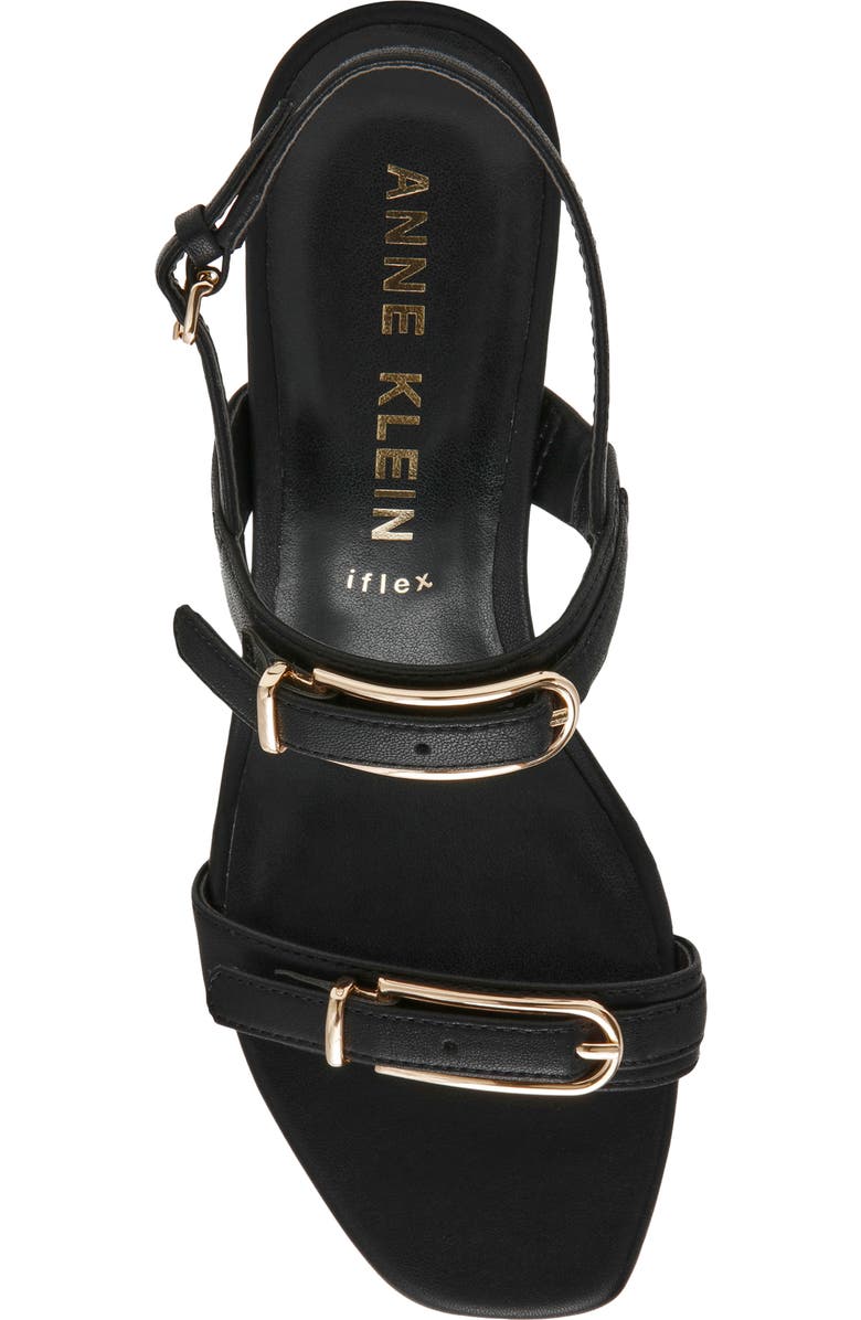 Anne Klein Merida Slingback Sandal, Alternate, color, Black