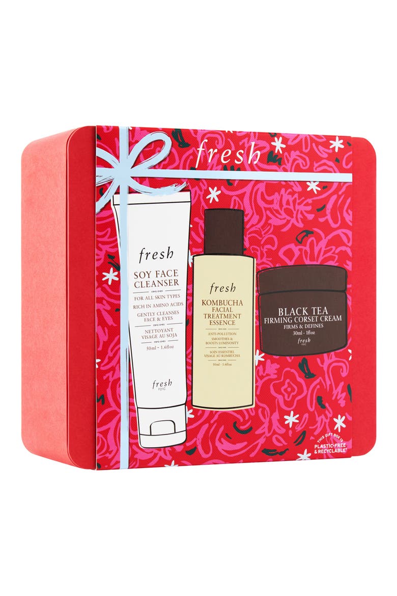 Travel Size Cleanse, Smooth & Tighten Skin Care Set USD $107 Value, Alternate, color, NO COLOR