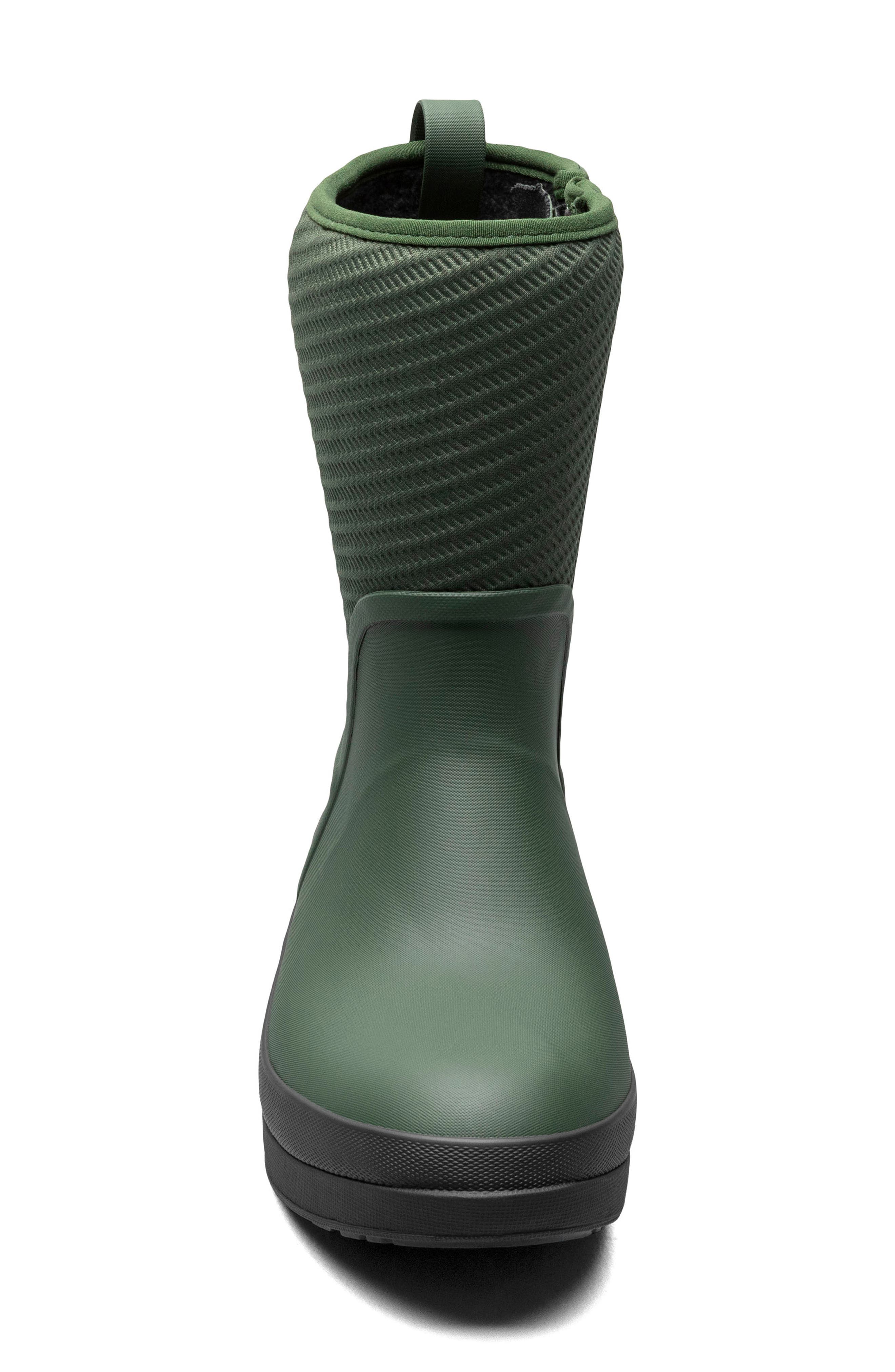Crandall II Mid Waterproof Rain Boot, Alternate, color, GREEN