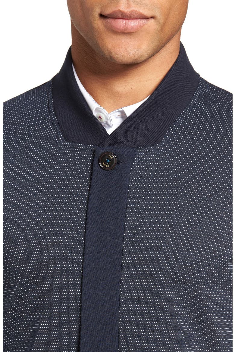 'Toste' Colorblock Full Zip Jacket, Alternate, color, NAVY