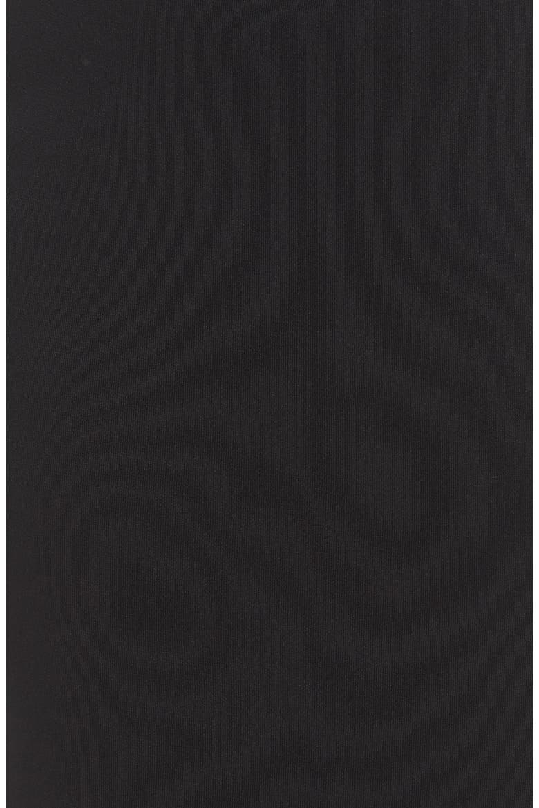Knit Midi Skirt, Alternate, color, BLACK