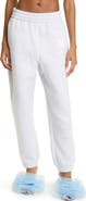 Alexander Wang Puff Logo Structured Terry Sweatpants
