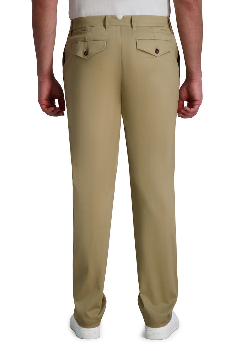Stretch Cotton Straight Leg Dress Pants, Alternate, color, TAN
