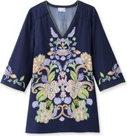 Cartolina Folly Printed Mini Dress