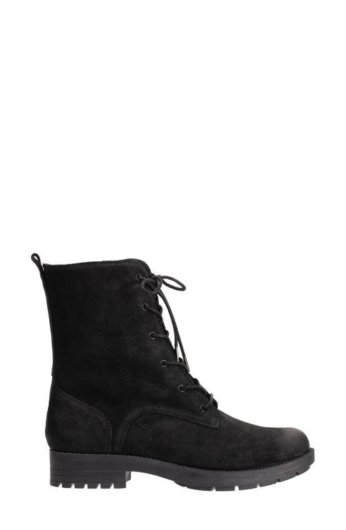Revitalign Stratton Lace-up Boot In Black