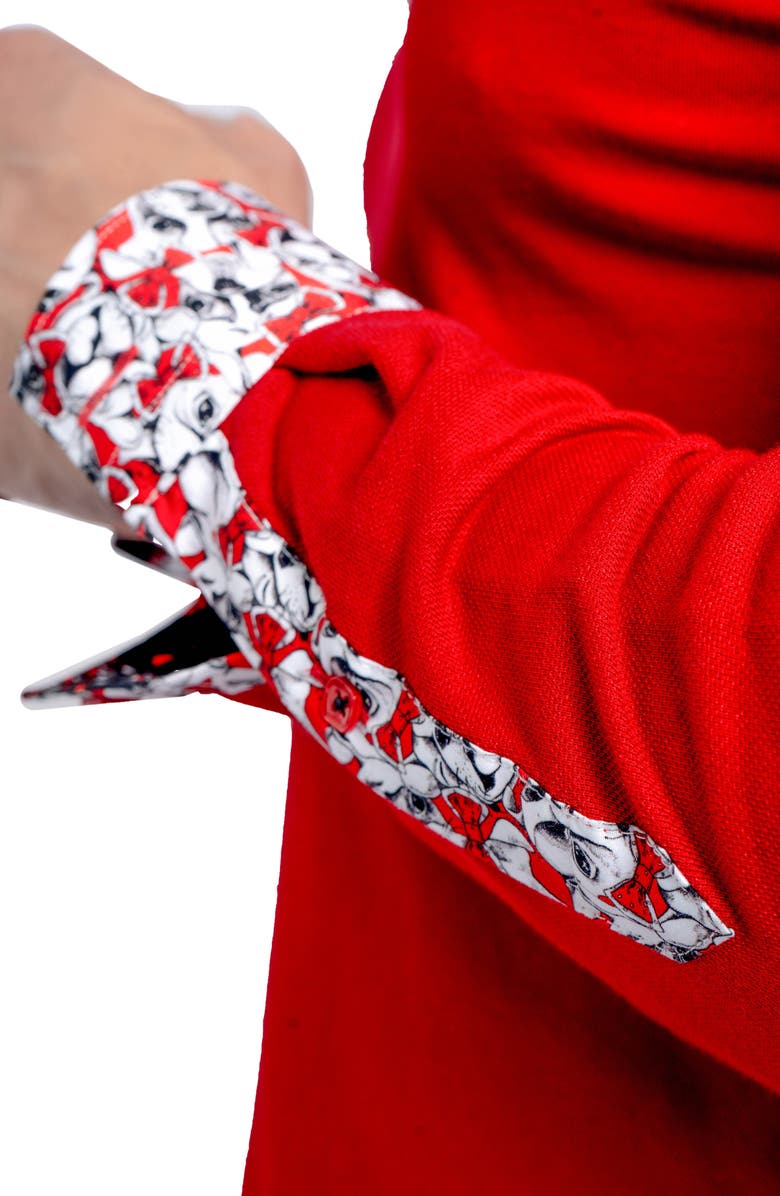 Maceoo Newton Dog Love Polo, Alternate, color, Red