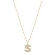 Electric Picks Bubble Letter Necklace