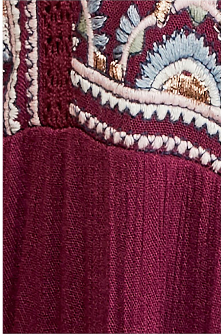 Sunrise Wanderer Minidress, Alternate, color, PLUM