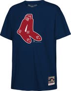 Mitchell & Ness Youth Mitchell & Ness Navy Boston Red Sox Retro Logo T-Shirt