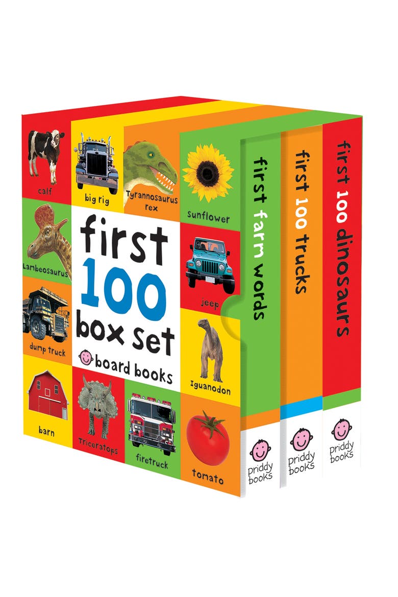 First 100 Board Book Box Set, Main, color, NO COLOR