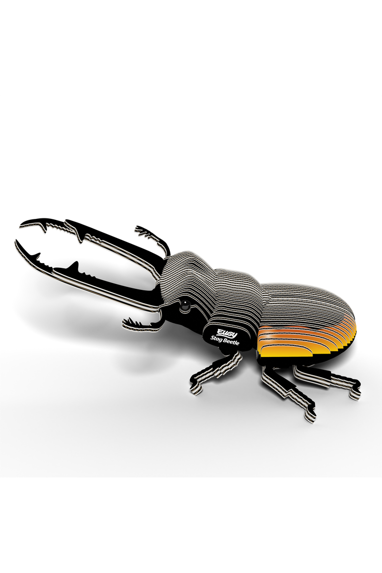 Stag Beetle 3D Puzzle, Alternate, color, No Color