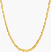 YOJ Montana Grande Snake Chain Necklace in Gold
