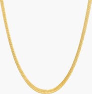 YOJ Montana Grande Snake Chain Necklace in Gold