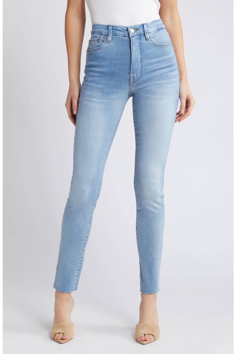 Good Waist High Waist Ankle Skinny Jeans, Main, color, INDIGO579
