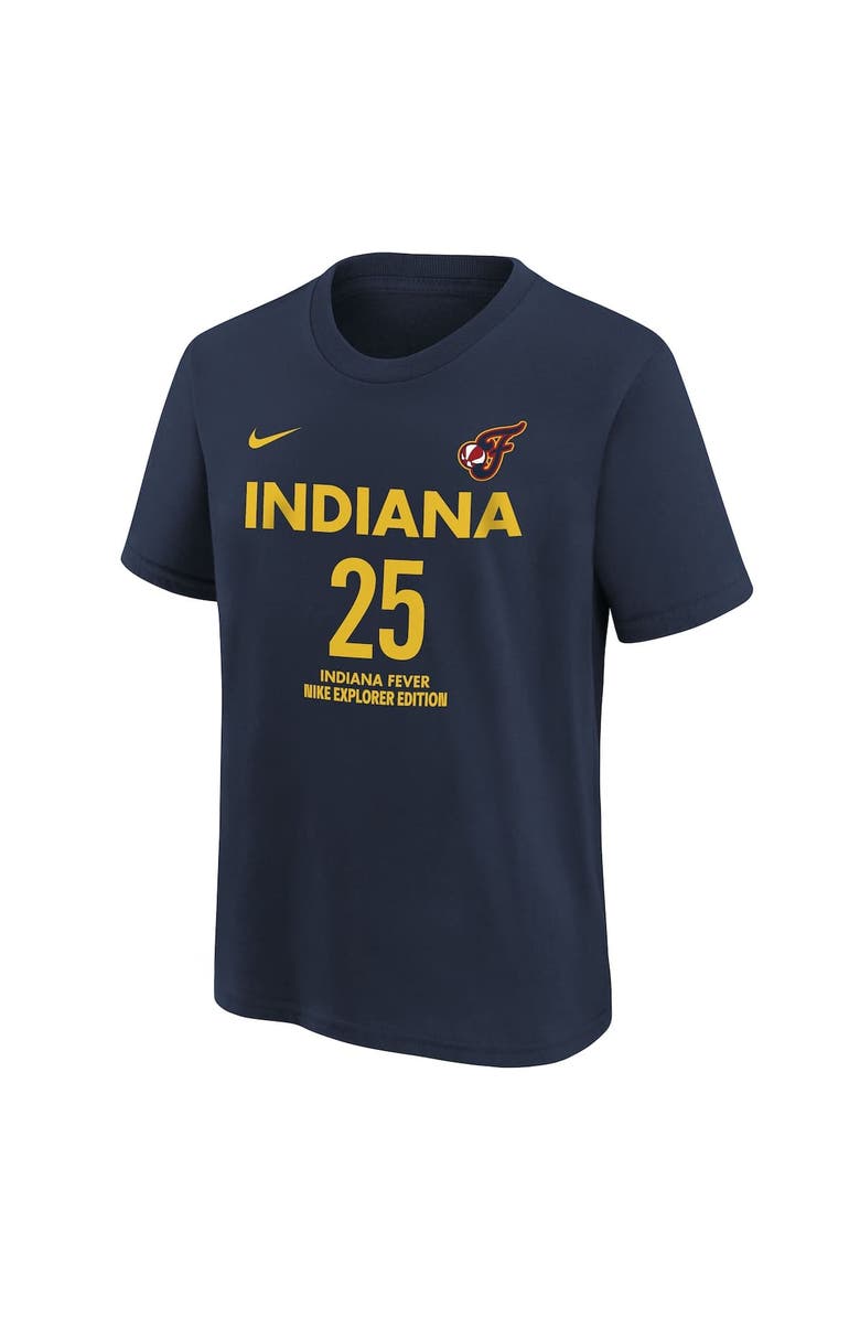 Nike Youth Nike DeWanna Bonner Navy Indiana Fever Explorer Edition Name & Number T-Shirt, Alternate, color, 