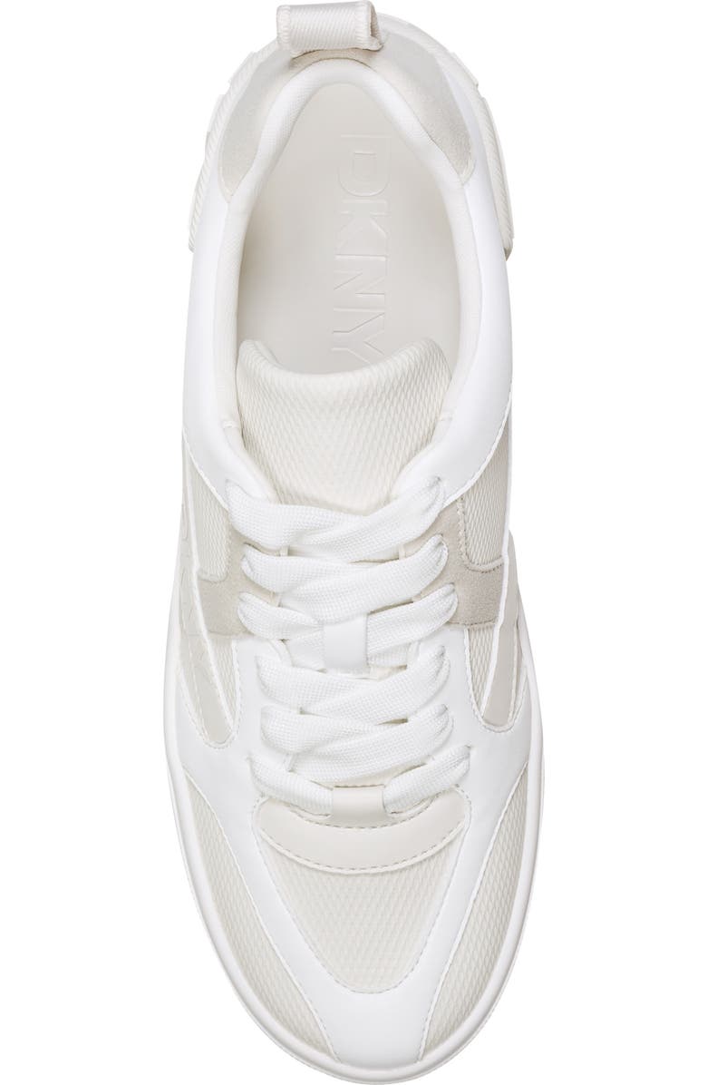DKNY Magdelena Sneaker, Alternate, color, Soft White/ White