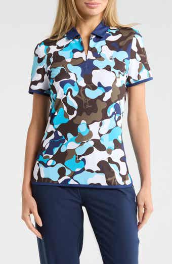 ORIGINAL PENGUIN GOLF Abstract Print Knit Golf T-Shirt