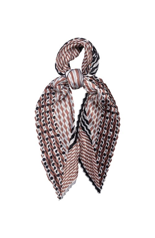 Echo Downtown Pleated Diamond In Brown