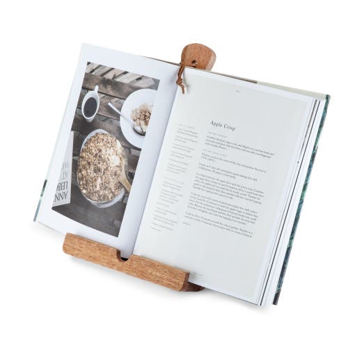 Twine Pantry Acacia Wood Tablet Cooking Stand In Wood