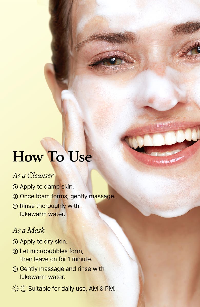 Fully Lemon Vita Bubble Mask, Alternate, color, 