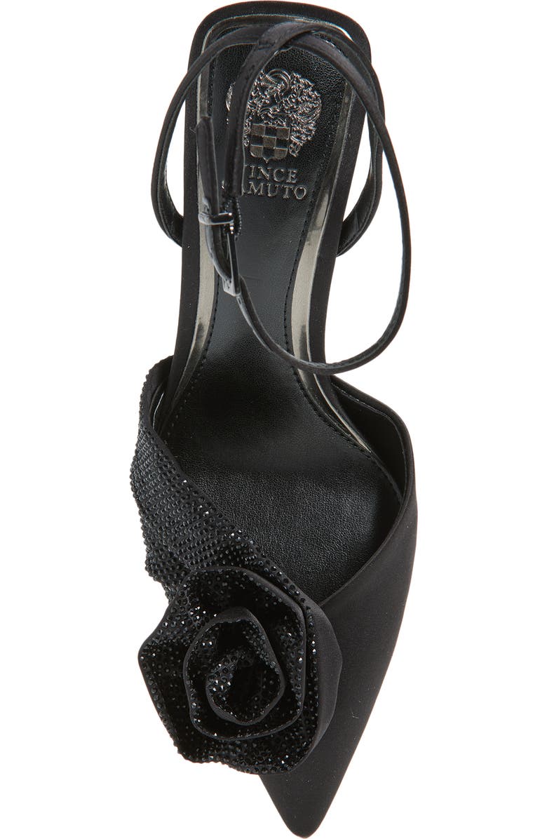 Vince Camuto Bonitaa Ankle Strap Pump, Alternate, color, Black