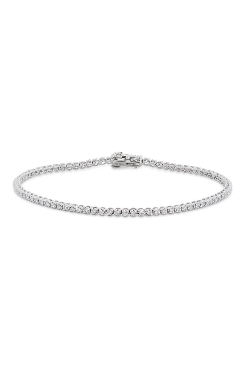 Audrey Diamond Tennis Bracelet (Nordstrom Exclusive), Main, color, 18KW