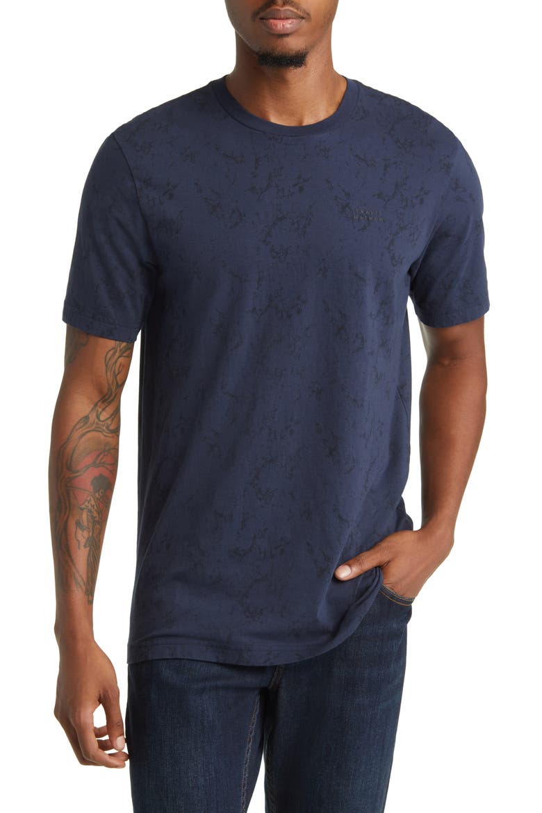 Warmer Tides Cotton T-Shirt, Main, color, TOTAL ECLIPSE