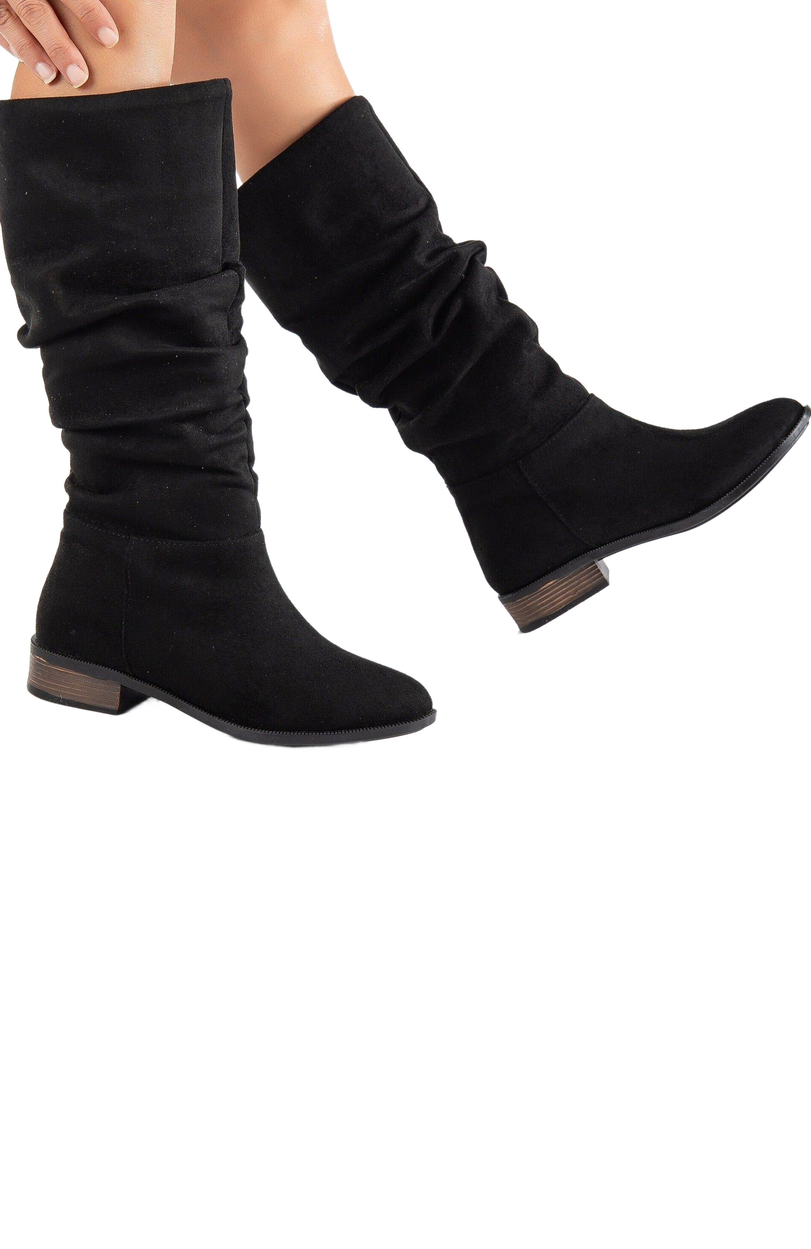 Forever 
Always Shoes Maribel Knee High Slouch Boots, Alternate, color, 