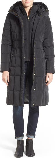 Cole haan bib insert down coat on sale