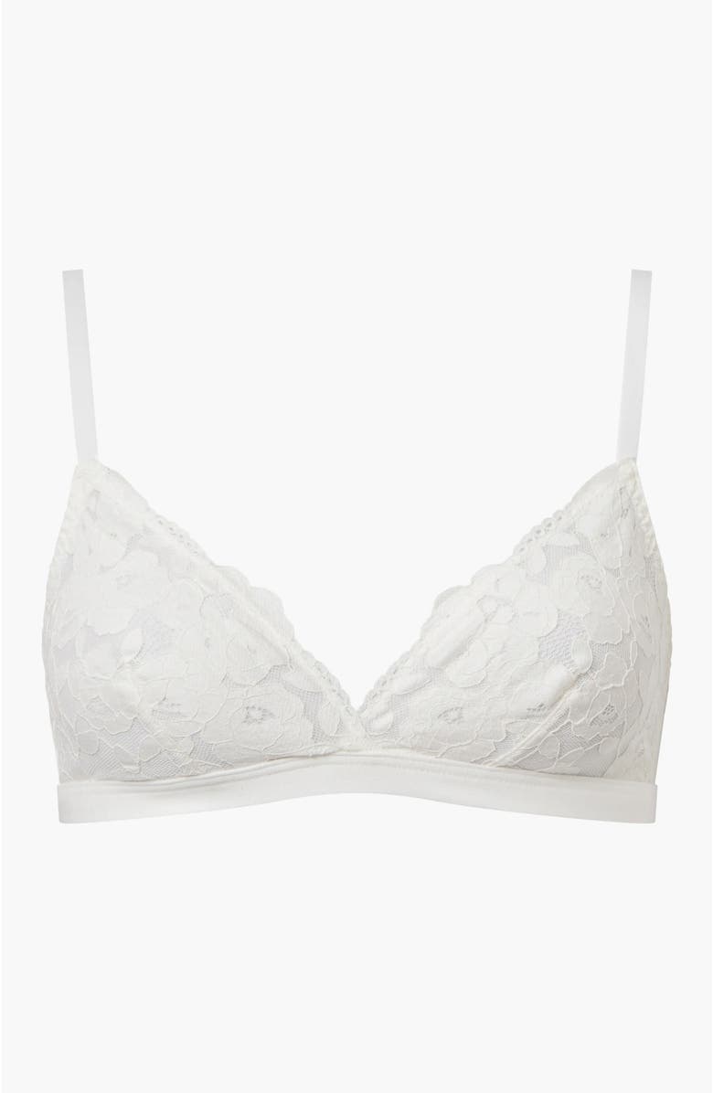 Cosabella Romanza Triangle Bralet, Alternate, color, Moon Ivory