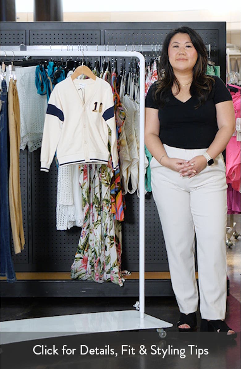 Kids' Varsity Cotton Cardigan, sales video thumbnail