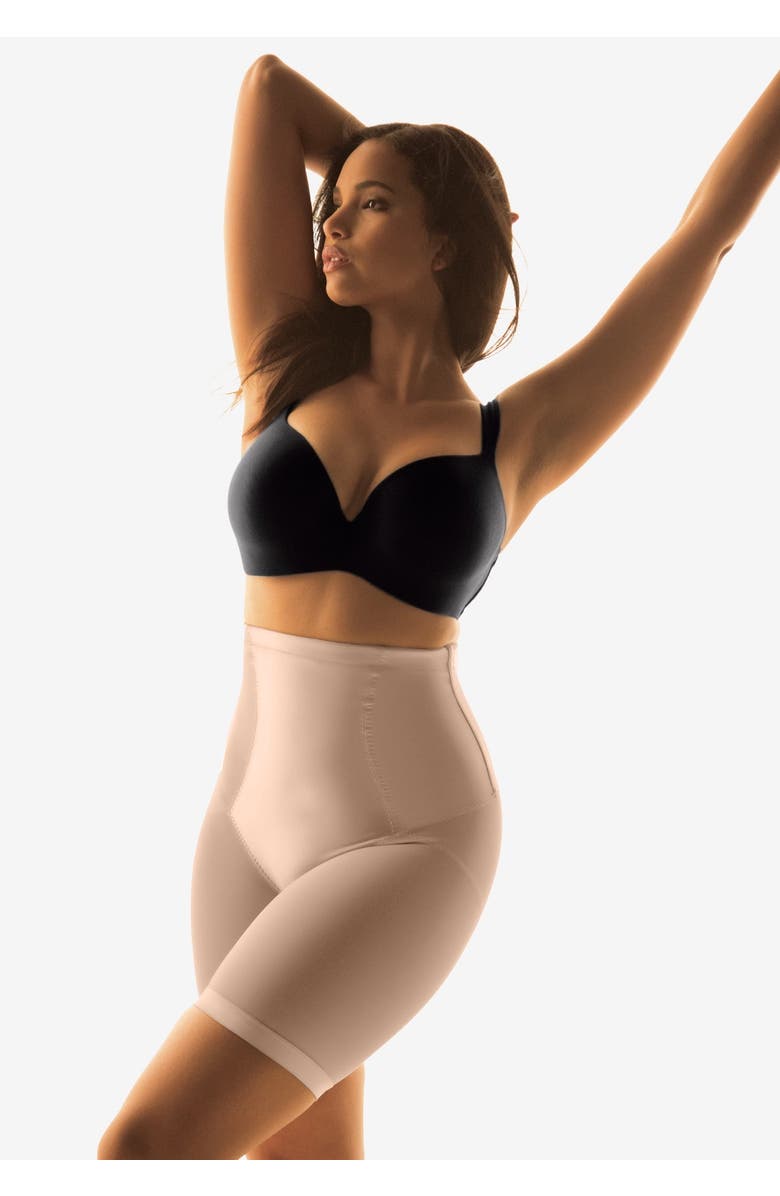 Secret Solutions Power Shaper Firm Control Long Leg Shaper, Alternate, color, Black