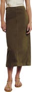 Reformation Regina Mid Rise Midi Skirt